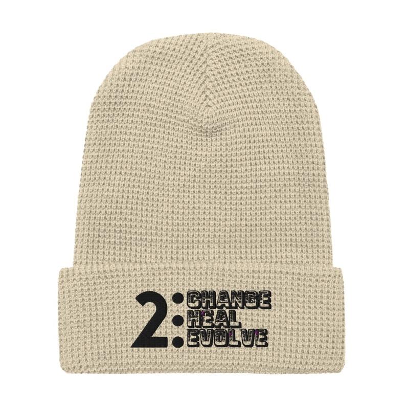 Light 2cHe Waffle Beanie